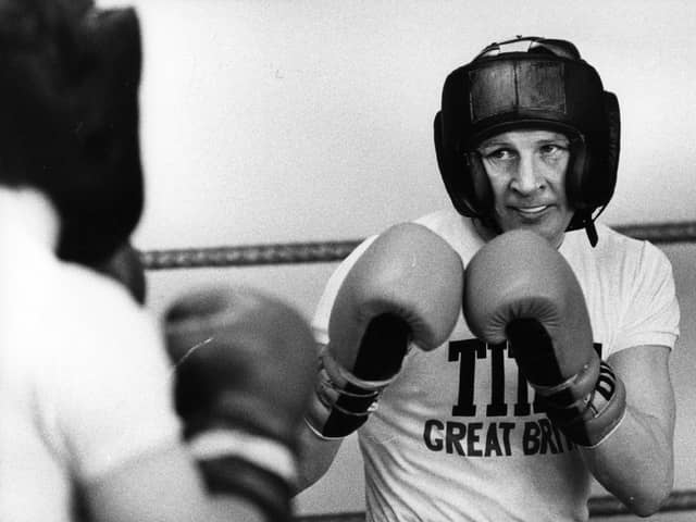 Boxer Jim Watt received the Freedom of the City of Glasgow in January 1981. The previous year he had been awarded an MBE. 