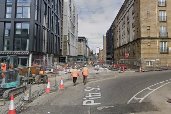 Pitt Street at the junction of West George Street