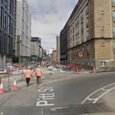 Pitt Street at the junction of West George Street