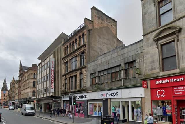 137-151 Trongate would see substantial demolition works to be replaced with student accomodation with the historic façade retained.