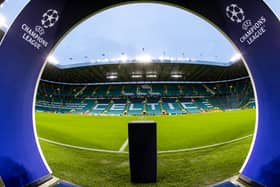 A general view of Celtic Park ahead of a UEFA Champions League match 