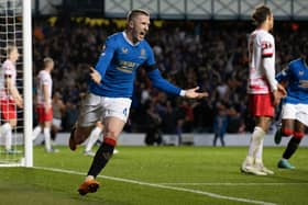 The midfielder left Rangers in the summer.