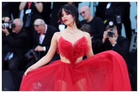I do wanted to love Jenna Ortega's red Dior dress, but I couldn't. The red heart neckline was sweet but the sheer material just made it look tacky 