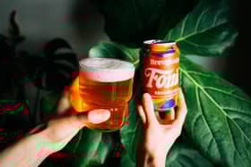 A pour of Brewgooder Fonio