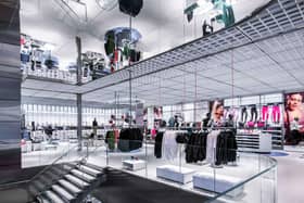 Internals of the Nike Rise concept store in Manchester