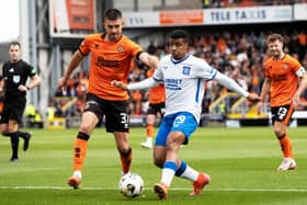 Rangers faced Dundee Utd