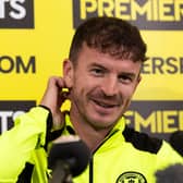  Andy Halliday during a Motherwell Press Conference