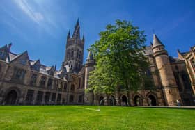 The University of Glasgow was ranked as the third best performing university in Scotland and the sixteenth in the UK by 