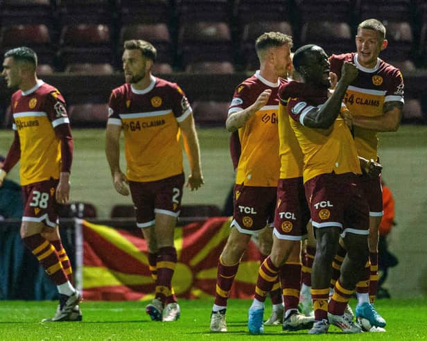 Motherwell are in the semi-final hat