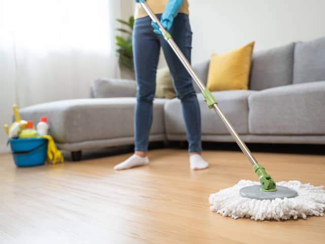 A poll of 2,000 adults found one in 10 will use the same whiffy mop head 100 times before switching it over