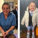 Nurse Marnie McVeigh at work.