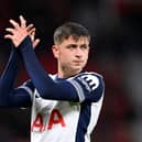 Mikey Moore made his Spurs debut against Manchester City.