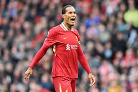 Virgil van Dijk of Liverpool in action 