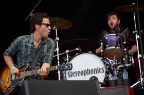 Kelly Jones from British rock band Stereophonics performs on stage