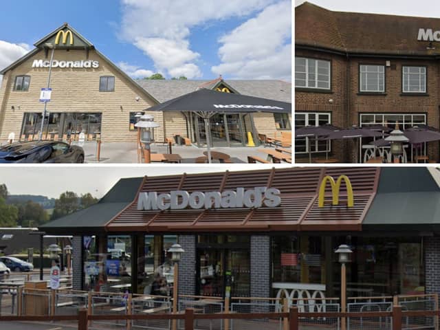 The 20 highest rated McDonald’s in the UK named