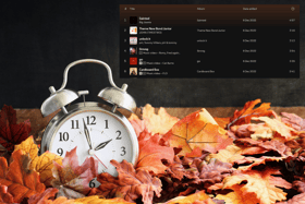 A study in 2010 demonstrated that there are parallels between our music listening tastes changing and clocks going backwards each year.
