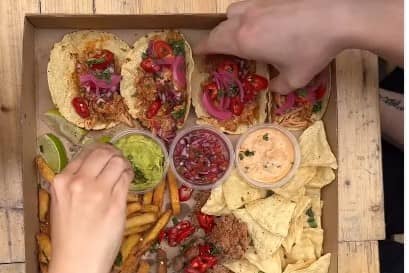 The Mexican Munchy Box at Poko Loko