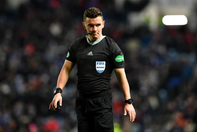 Nick Walsh was in charge of the Old Firm.