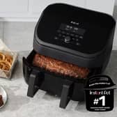 The Versazone air fryer has a very clever drawer system