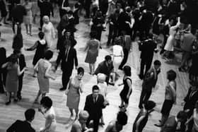 A lively dance floor at the Locarno.