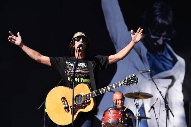Richard Ashcroft performs on the main stage during the TRNSMT Festival in 2019.