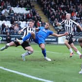 James Bolton of St Mirren scores an own goal during the Cinch Scottish Premiership match against Rangers last season