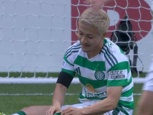 Daizen Maeda had a goal for Celtic disallowed against Motherwell