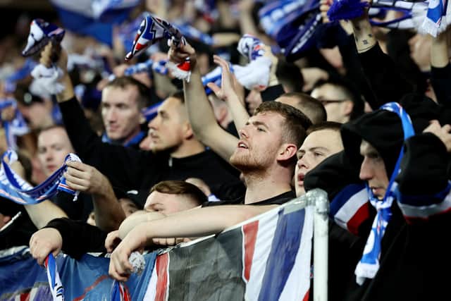 Rangers fans staged another banner protest at the weekend