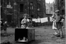 In some blocks like the Gorbals, 50 neighbours would be sharing the one outdoor toilet and back court tap. Tenements brought together incredibly tight-knit communities to the city, now the amount of people that used to live on your street all live in the one big sandstone building, and the streets in the city are lined with them.