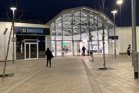 Motherwell Train Station Greggs