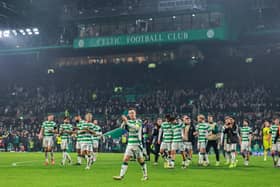 Celtic's players put on a show against RB Leipzig.