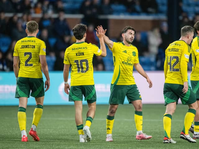Nicolas Kuhn was on target once again for Celtic.