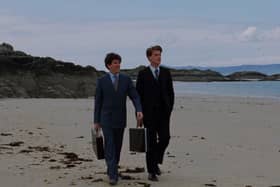 An American oil company has plans for a new refinery and sends someone to Scotland to buy up an entire village, but things don't go as expected.