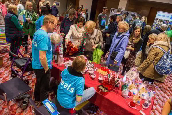 Shoppers will find locally-made arts and crafts for Christmas gifts