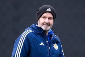 Scotland head coach Steve Clarke