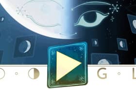 The Google Doodle for November 21 is Rise of the Half Moon. Photo: Google