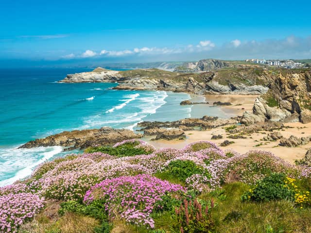 Cornwall is a beautiful tourist spot which boasts seaside resorts such as Newquay.