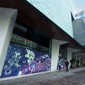 Radisson Blu Glasgow showcased the mural this week