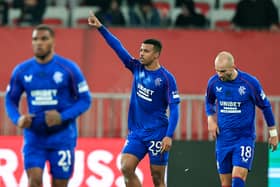 The Ibrox side are back in Europa League action