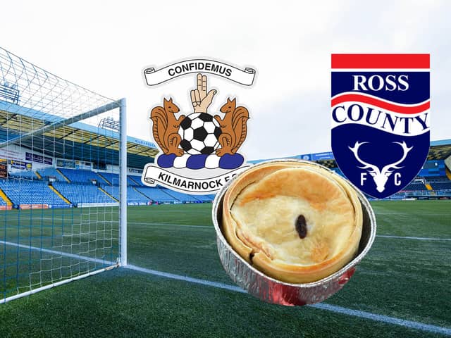 A survey released last month ranked Ross County's matchday pie as superior to the classic Killie pie but is that really the case?