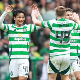  Celtic's Reo Hatate was the match-winner against Aberdeen