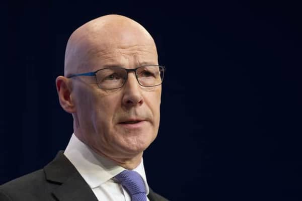 First Minister John Swinney