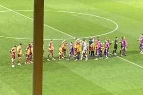 Motherwell faced off against Dundee United at home.