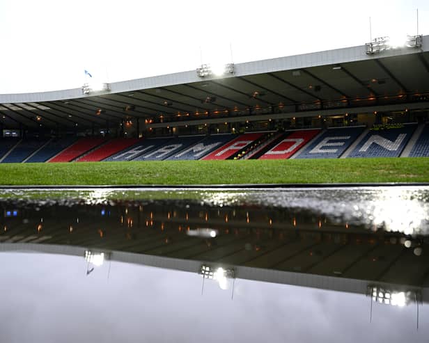 The players featured at Hampden