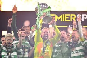Kasper Schmeichel was the hero for Celtic as they defeated Rangers in a dramatic penalty shoot-out.