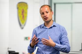 Willie Collum, the head of referee operations at the Scottish FA.  (Photo by Craig Williamson / SNS Group)