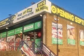 The Spar shop in Easterhouse was popular in the community prior to their eviction from the site