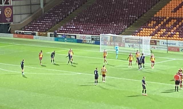 Motherwell were hosting Kilmarnock at Fir Park.