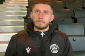 Motherwell goalkeeper Aston Oxborough