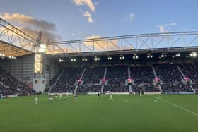 Motherwell were in Gorgie to face Hearts